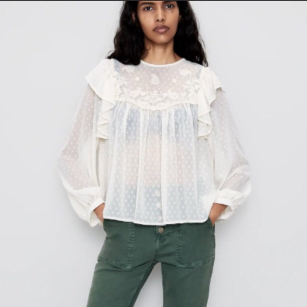 Zara blouse